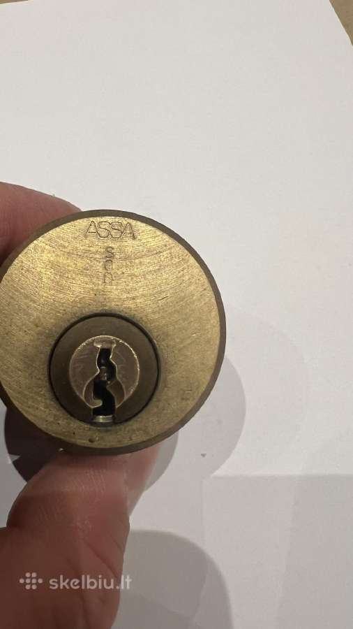 Assa Abloy spynos cilindras - nuotraukos Nr. 3