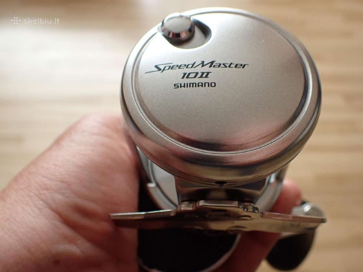 Jūrinė ritė Shimano Speedmaster 10 II - nuotraukos Nr. 3