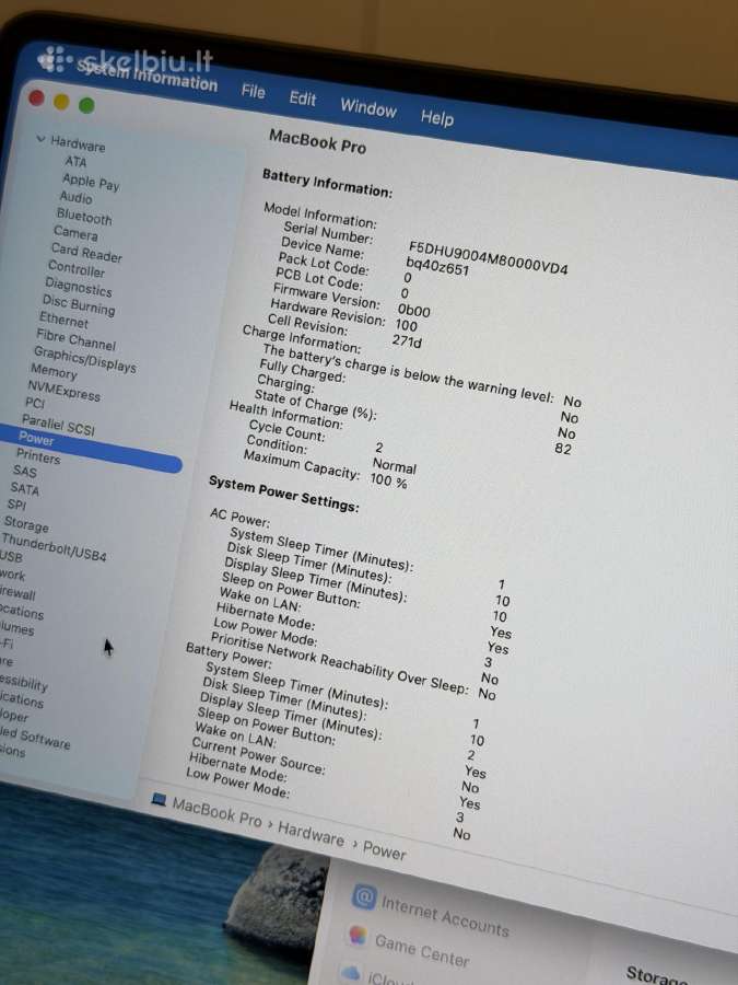 Apple MacBook Pro 14" M5 2025 32gb 1tb SSD Nanotex - nuotraukos Nr. 13