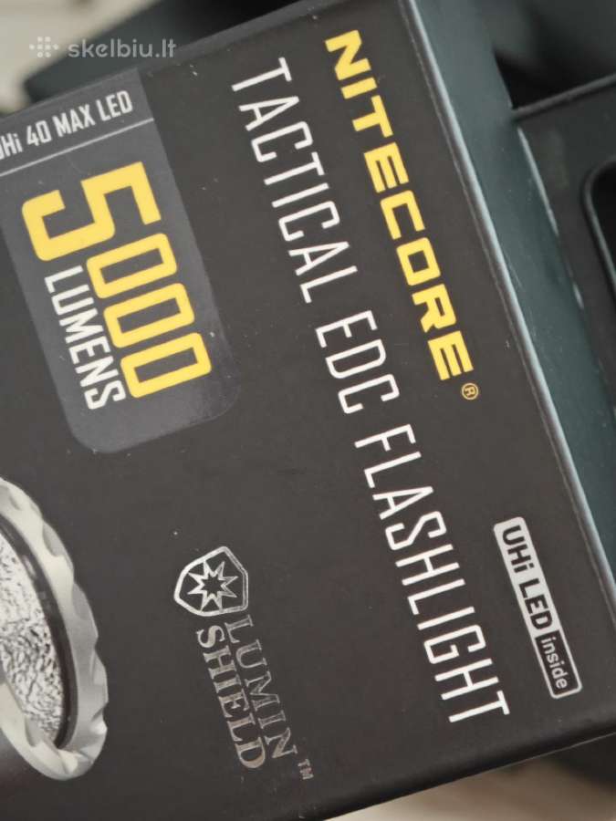 Nitecore edc35 zibintuvelis 5000 lumenu - nuotraukos Nr. 7