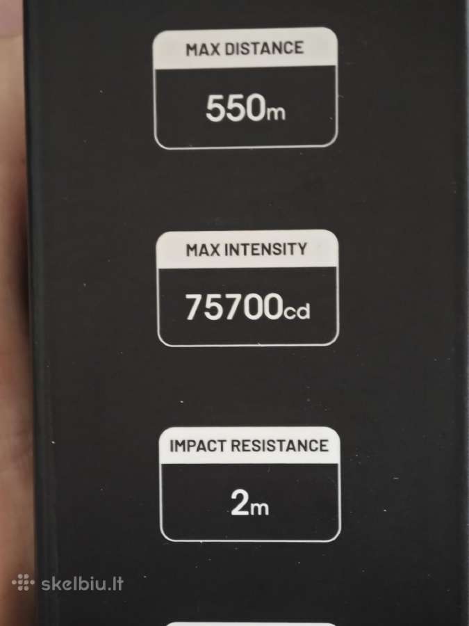 Nitecore edc35 zibintuvelis 5000 lumenu - nuotraukos Nr. 8