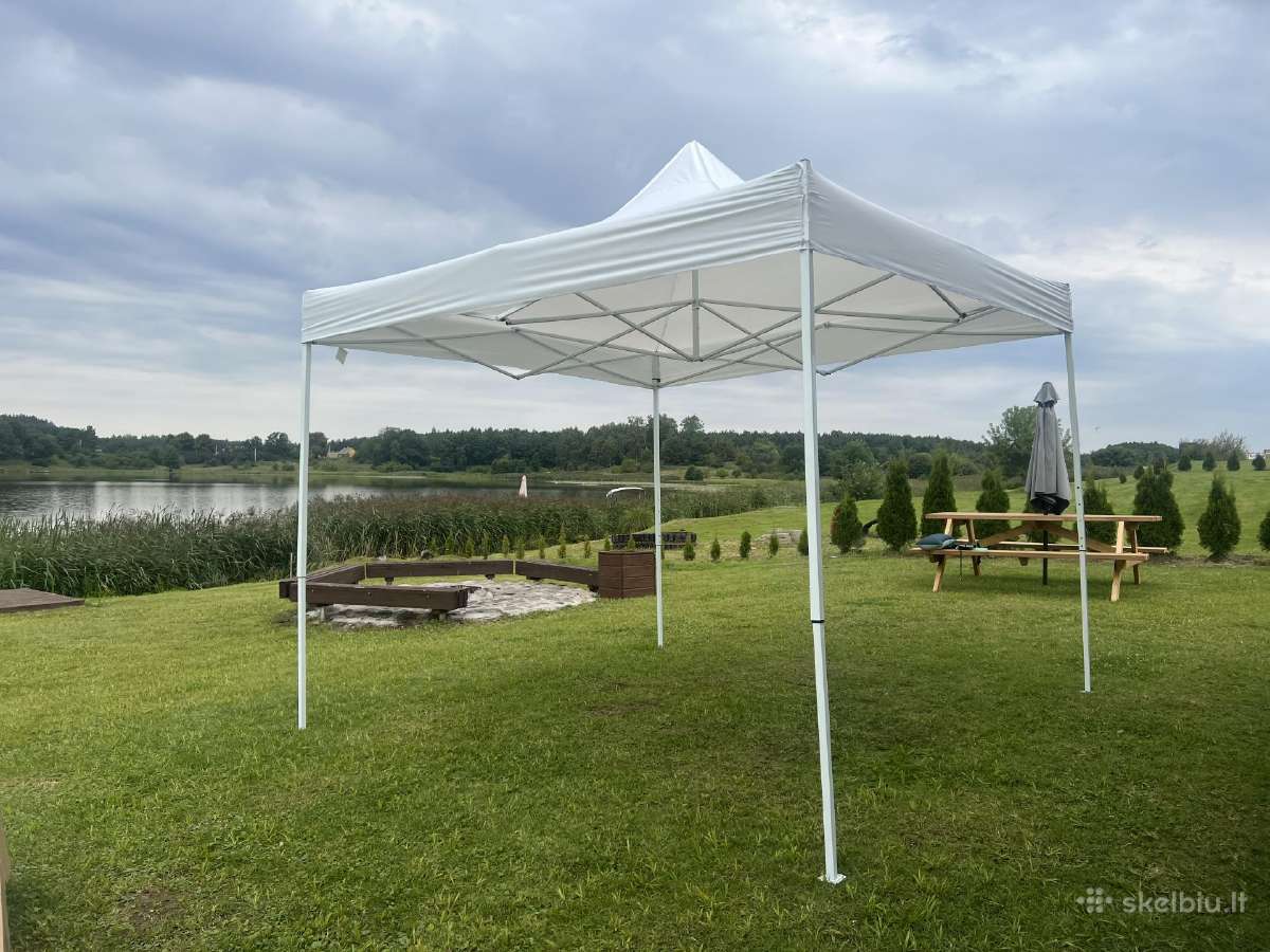 Sulankstoma pavėsinė 3m x 3m - nuotraukos Nr. 2
