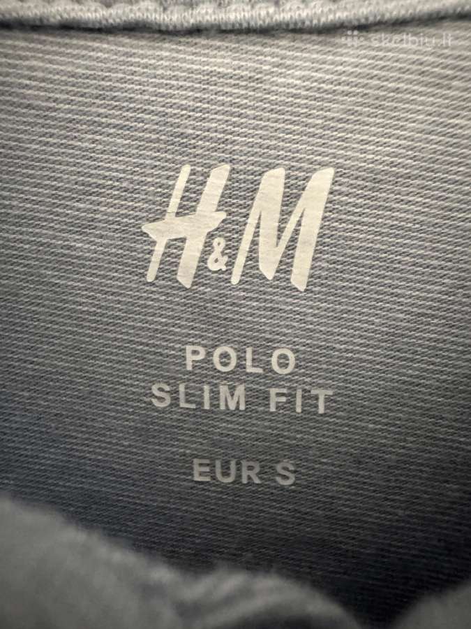 H&m pilkas polo - nuotraukos Nr. 3