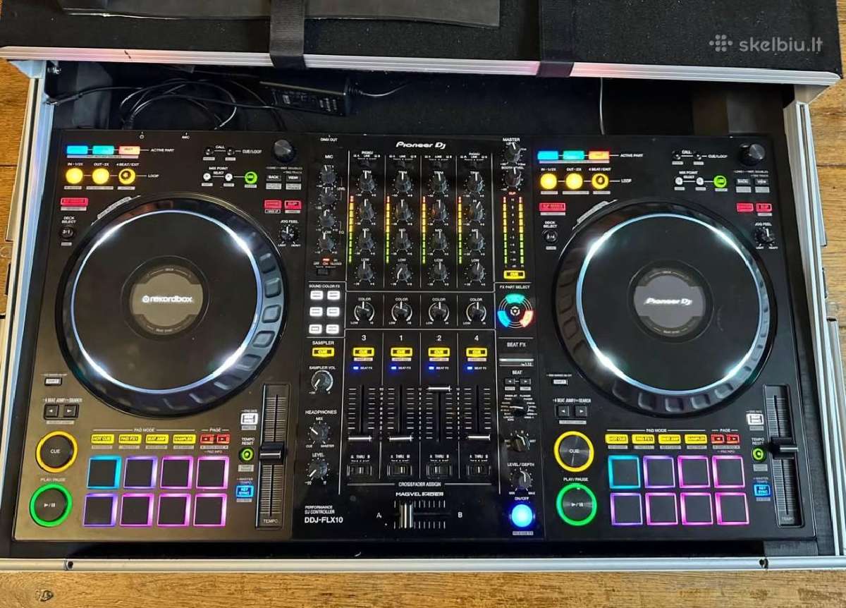 Pioneer Ddj-flx10 + apsauginis dėklas - nuotraukos Nr. 3