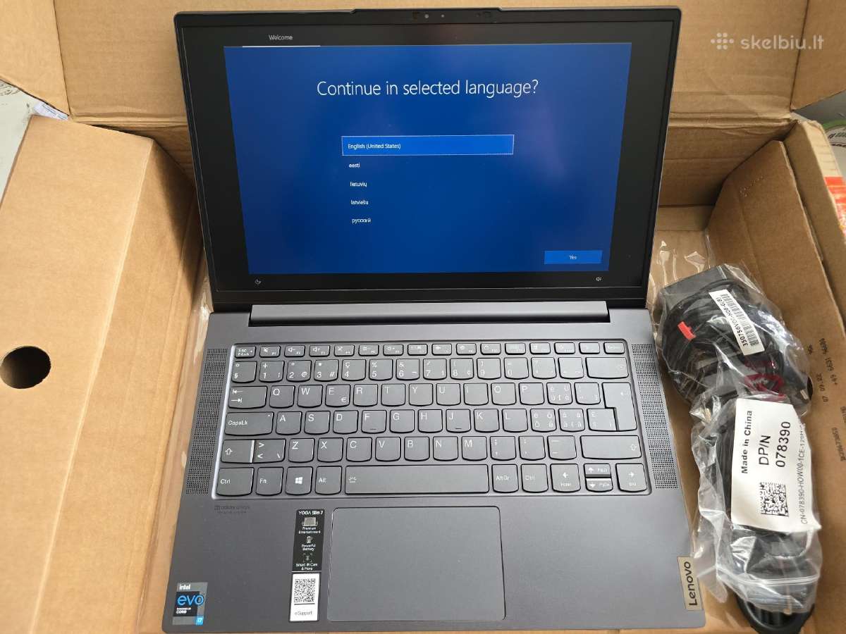 Lenovo Yoga 7/intel® Core i7-1165g7/16/512gb* - nuotraukos Nr. 2