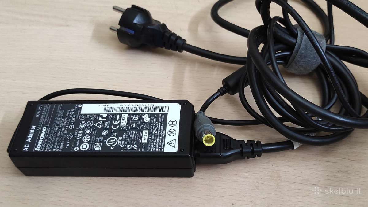 Lenovo neš. kompiuterio pakrovėjas 20v 4,5 A (90w) - nuotraukos Nr. 2