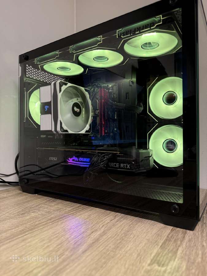 Ryzen 5 5500 rtx 2080 512ssd 16gb RAM PVM sf - nuotraukos Nr. 2
