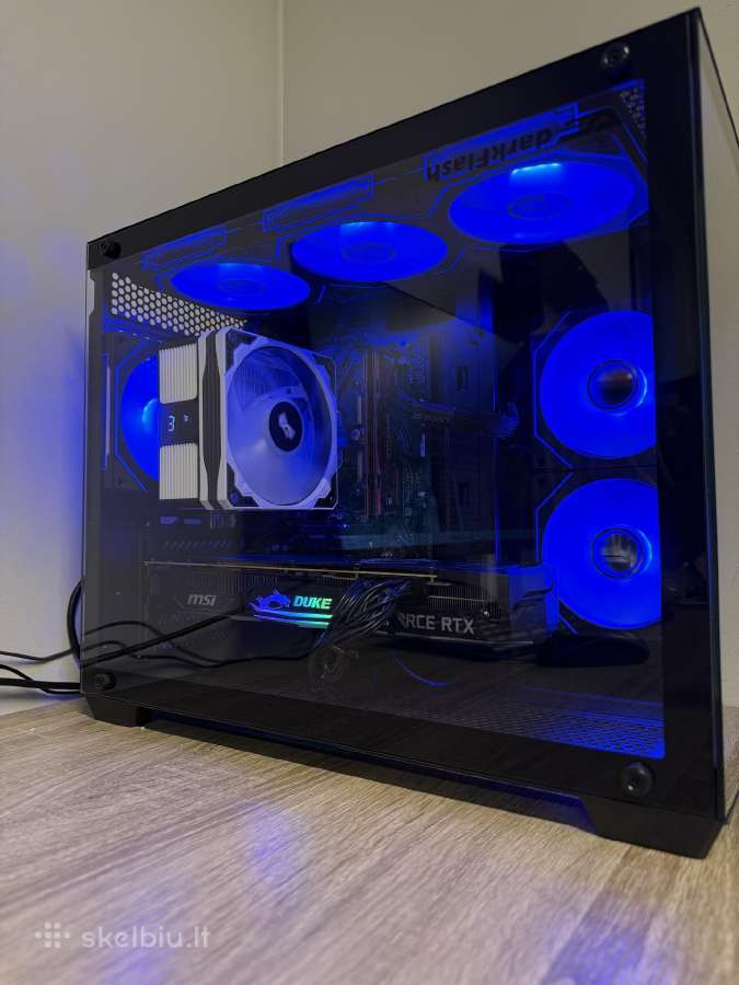 Ryzen 5 5500 rtx 2080 512ssd 16gb RAM PVM sf - nuotraukos Nr. 3