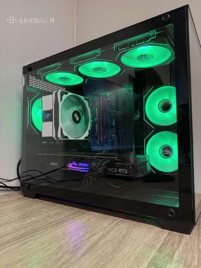 Ryzen 5 5500 rtx 2080 512ssd 16gb RAM PVM sf - nuotraukos Nr. 4
