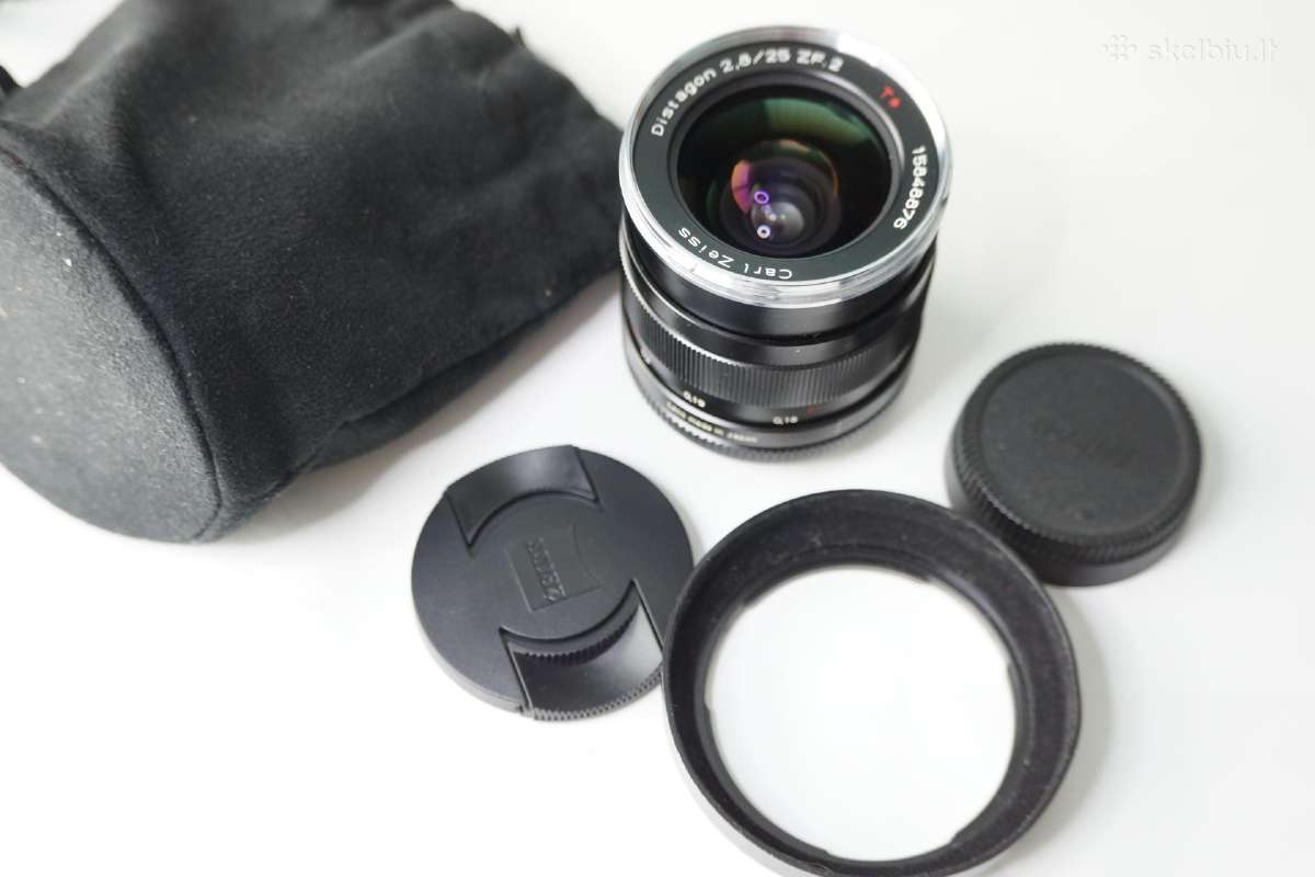 Parduoda Carl Zeiss Biogon 35mm., Distagon 25mm. - nuotraukos Nr. 12