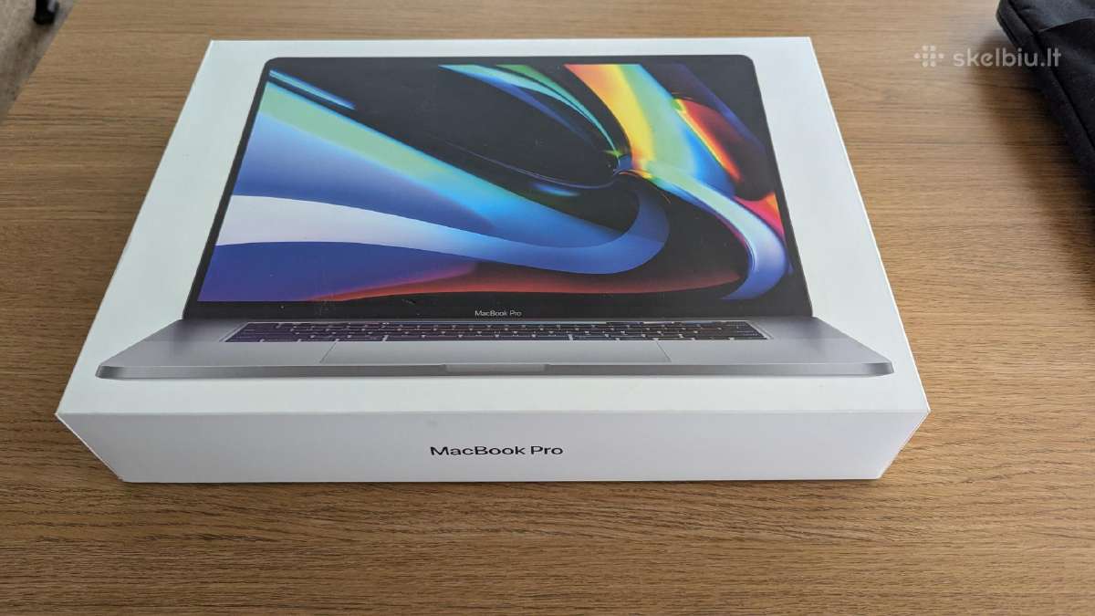 Apple MacBook Pro 16 2019 + priedai - nuotraukos Nr. 11