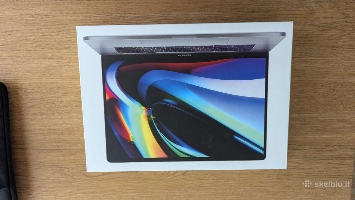 Apple MacBook Pro 16 2019 + priedai - nuotraukos Nr. 10