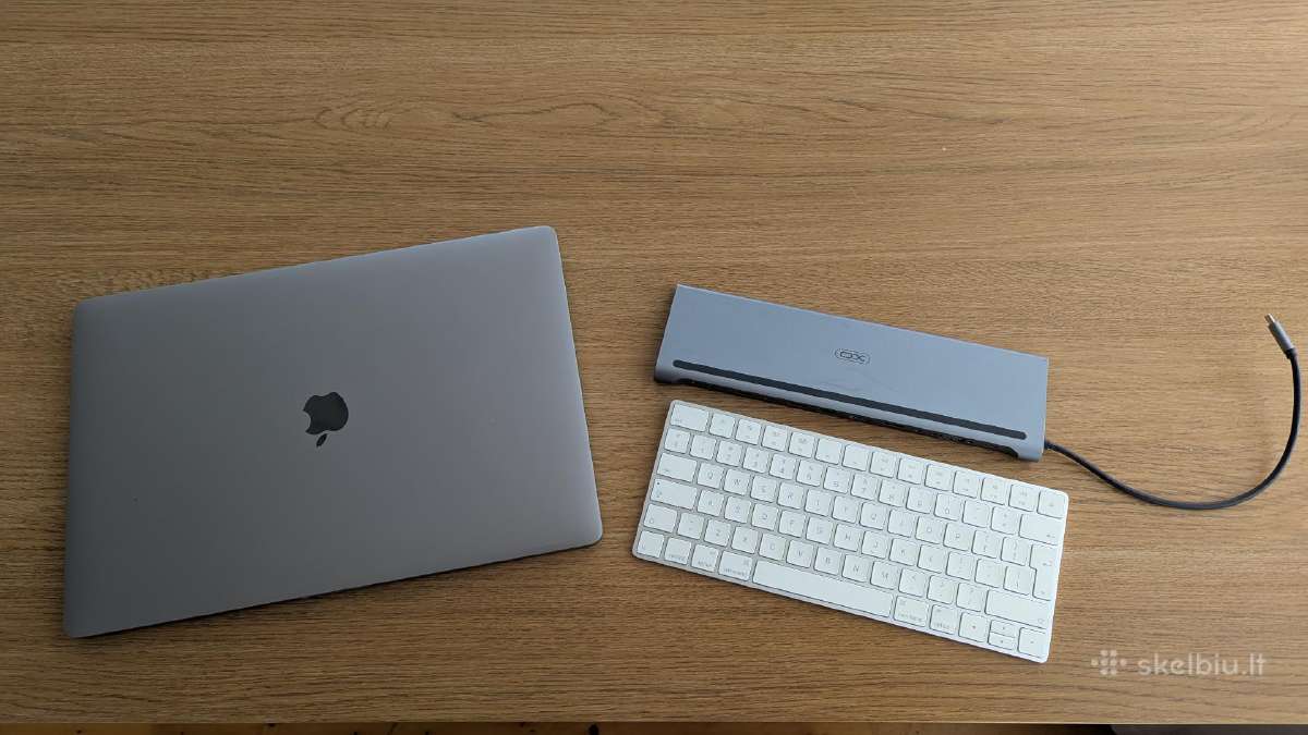 Apple MacBook Pro 16 2019 + priedai - nuotraukos Nr. 3