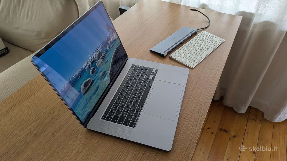 Apple MacBook Pro 16 2019 + priedai - nuotraukos Nr. 2