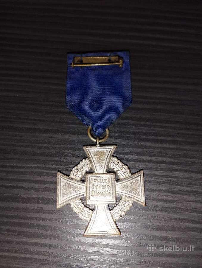 Vokiškas ww2 25 metų tarnybos kryžius - nuotraukos Nr. 2