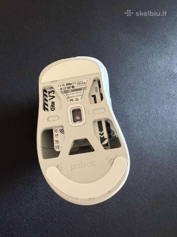 Pulsar Xlite V3 Size 1 pelė - nuotraukos Nr. 2