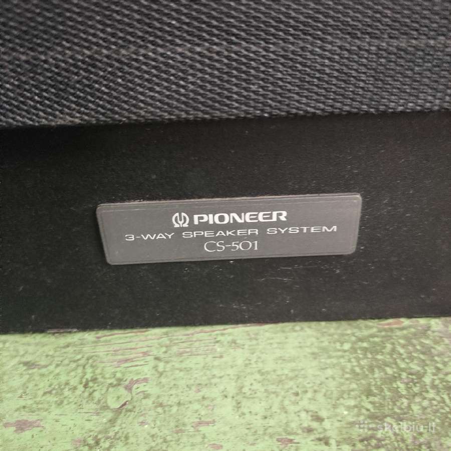 Pioneer Cs-501 - nuotraukos Nr. 3