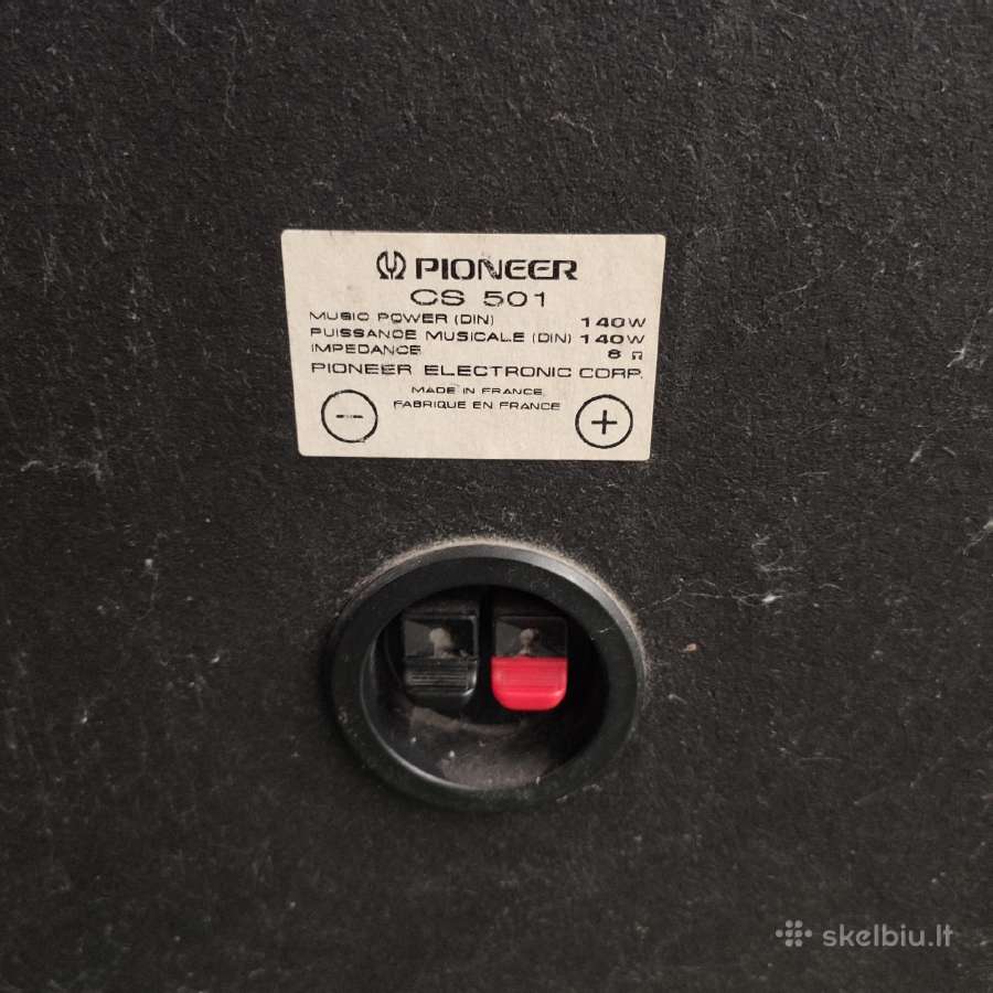Pioneer Cs-501 - nuotraukos Nr. 5