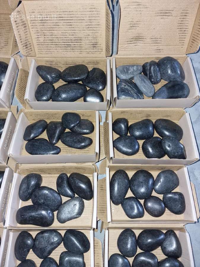 Bazalto akmenys karštam masažui su šildymo dėžute - nuotraukos Nr. 11