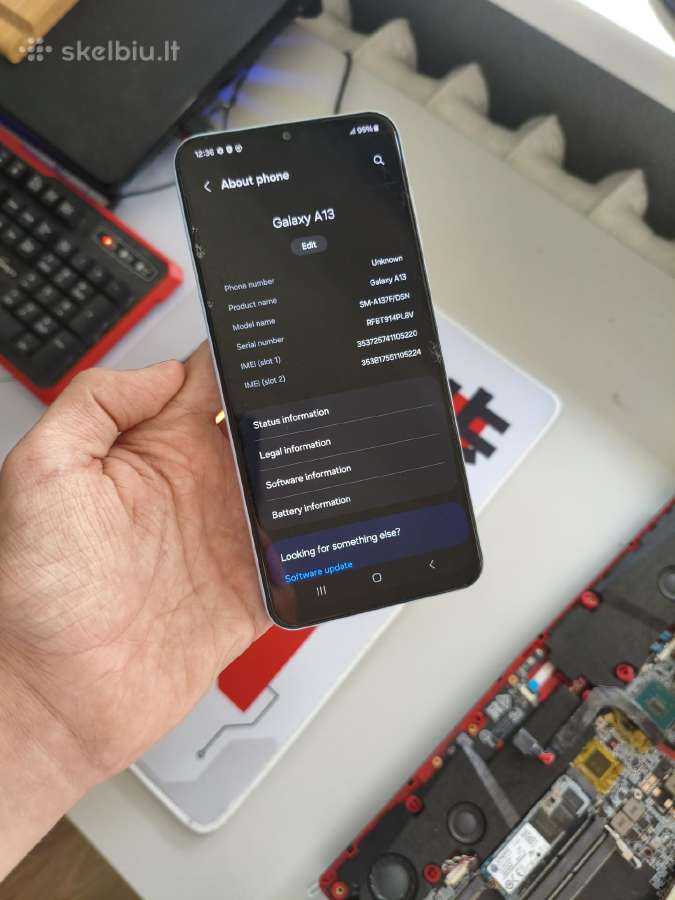 Samsung Galaxy A13 128/4 4G - nuotraukos Nr. 12