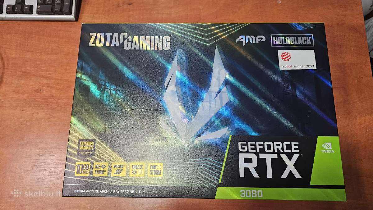 Naudotos vaizdo plokštės Rtx 3080ti, 3080, 3070 - nuotraukos Nr. 6