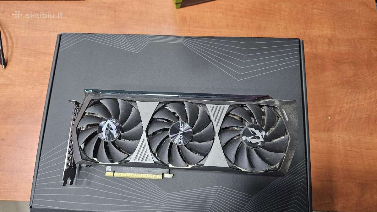 Naudotos vaizdo plokštės Rtx 3080ti, 3080, 3070 - nuotraukos Nr. 4