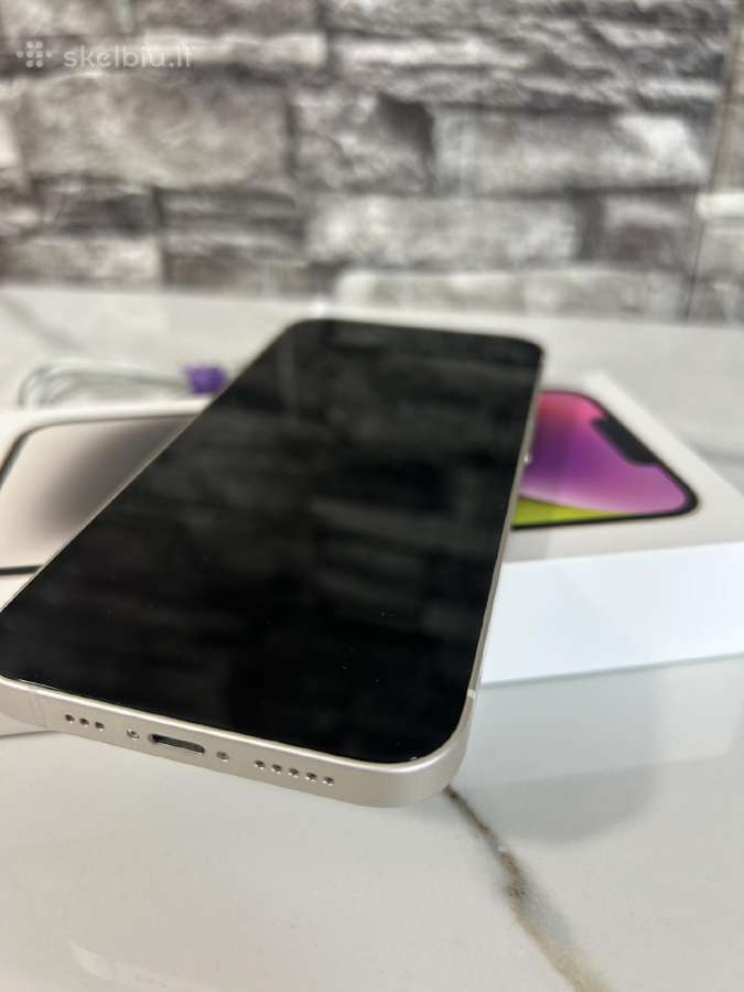 iPhone 14 128gb 81% White - nuotraukos Nr. 8