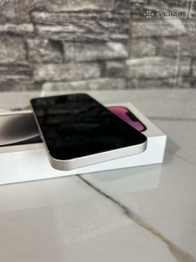 iPhone 14 128gb 81% White - nuotraukos Nr. 7