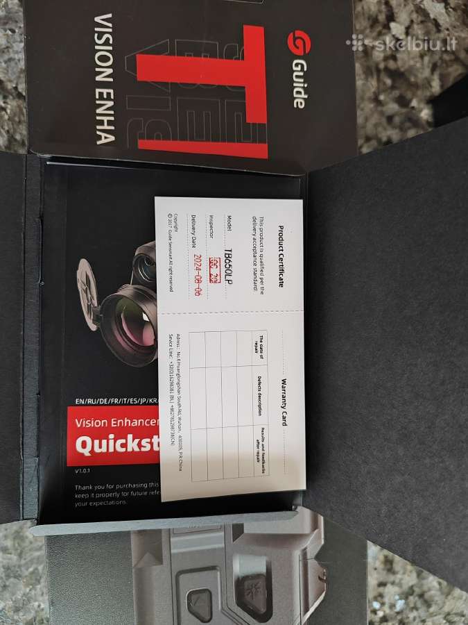 Guide TB Pro 650 Lrf - nuotraukos Nr. 3