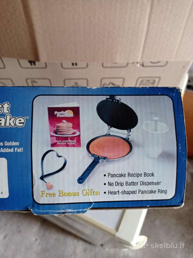 Apverčiama blynų keptuvė Perfect Pancake - nuotraukos Nr. 2