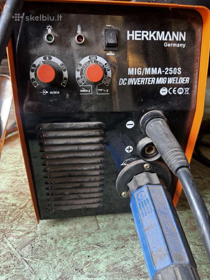 Herkmann Mig/mma-250s suvirinimo aparatas - nuotraukos Nr. 6