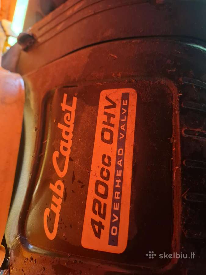 Sodo traktoriukas Cub Cadet cc114ta - nuotraukos Nr. 8