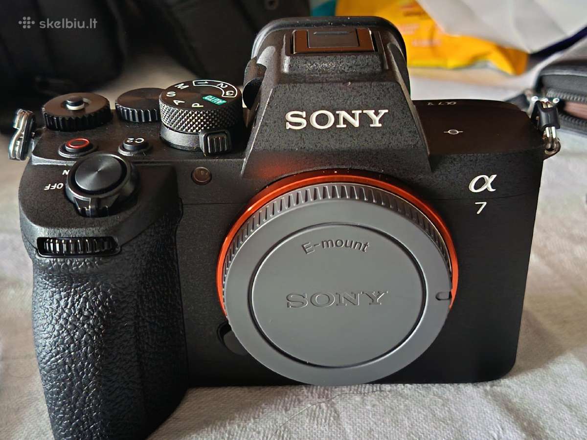 Parduodu nauja Sony a7v - nuotraukos Nr. 5