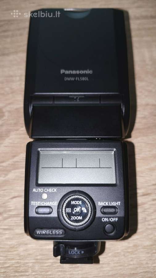 Panasonic Dmw-fl580l blykstė - nuotraukos Nr. 3