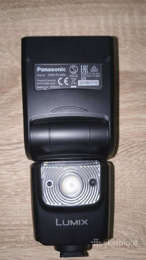 Panasonic Dmw-fl580l blykstė - nuotraukos Nr. 4