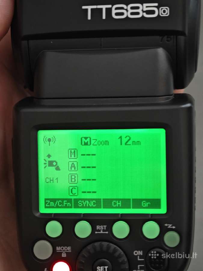 Godox tt685 o Olympus Panasonic blykstė - nuotraukos Nr. 5