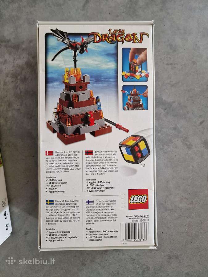 Lego Games 3838 Lava Dragon ir Lego Games 3841 - nuotraukos Nr. 14