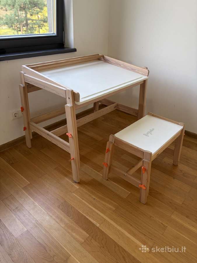 Vaikiškas rašomasis stalas Ikea - nuotraukos Nr. 2