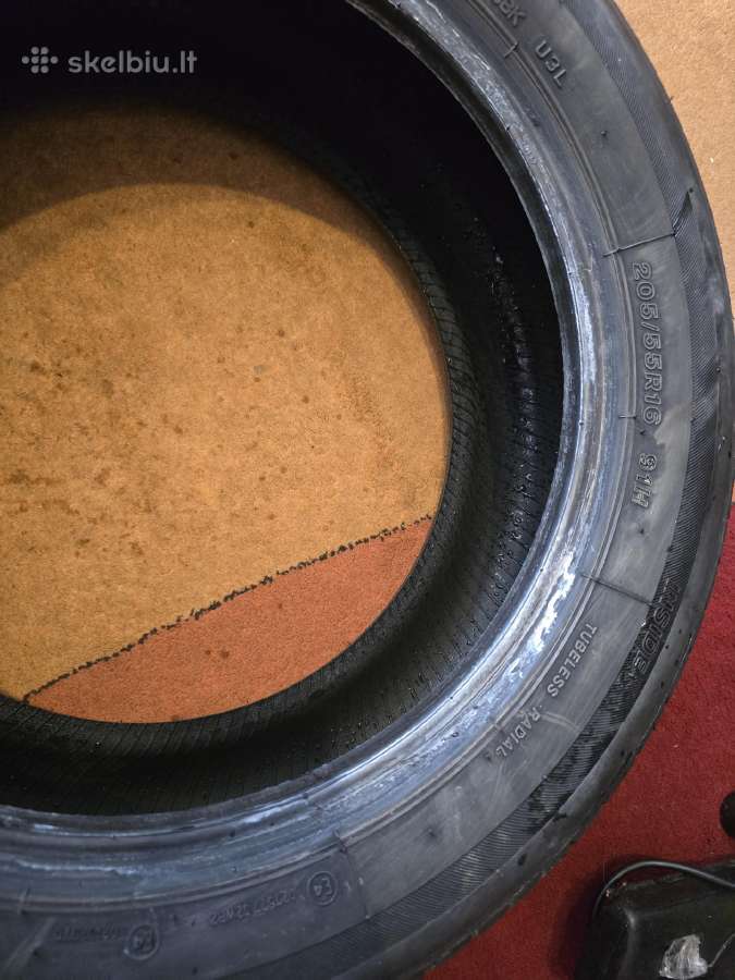 Vasarinės padangos Bridgestone 205/55/r16 - nuotraukos Nr. 5
