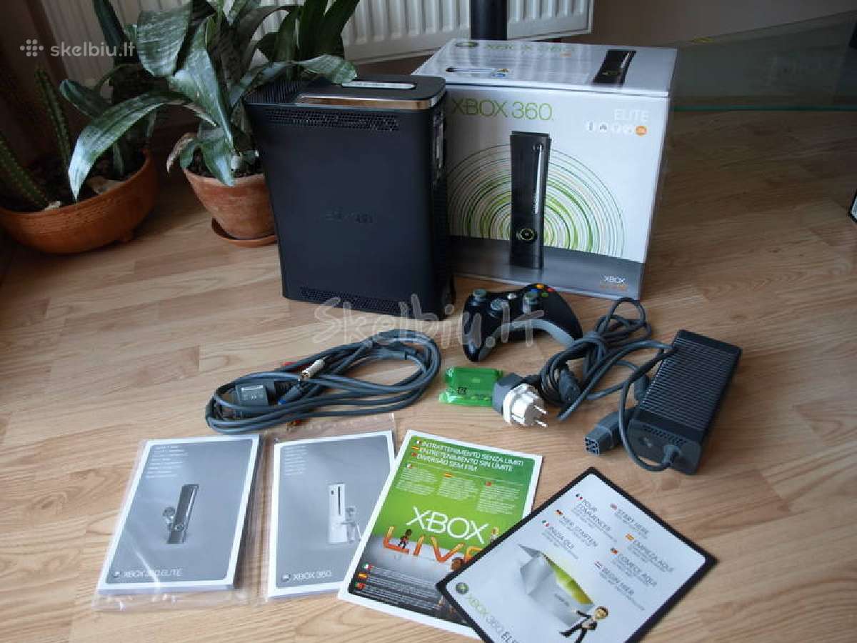 Su garantija xbox 360 elite 500gb jasper rgh - nuotraukos Nr. 6