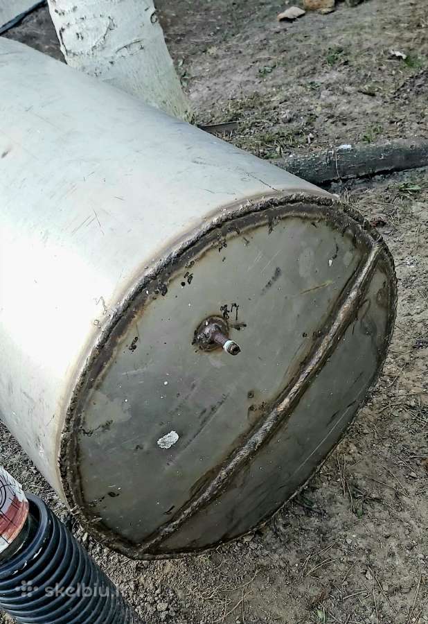 Storasienė nerūdijančio plieno talpa ~270 l, 5 mm - nuotraukos Nr. 2