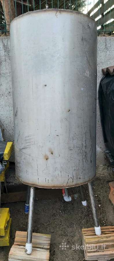 Storasienė nerūdijančio plieno talpa ~270 l, 5 mm - nuotraukos Nr. 3