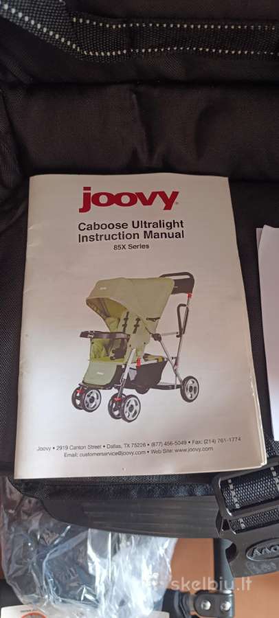 Vezimelis Joovy Caboose Ultralight - nuotraukos Nr. 7