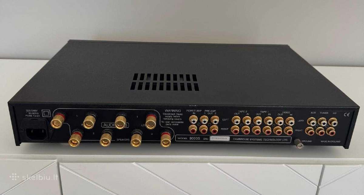 Audiolab 8000s preamp amp - nuotraukos Nr. 2