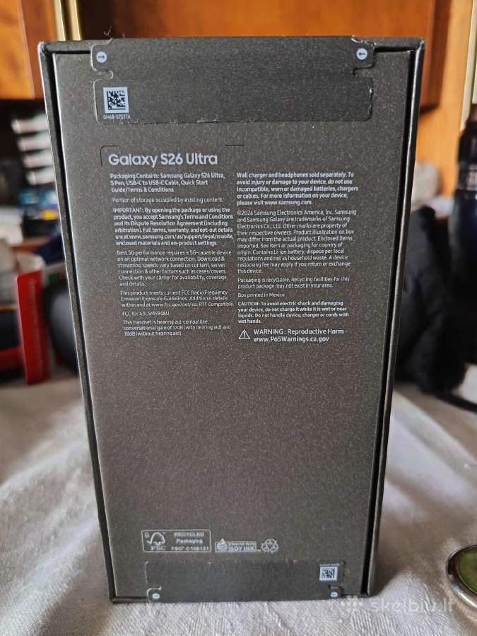 Parduodu naują Samsung Galaxy S26 Ultra - nuotraukos Nr. 2
