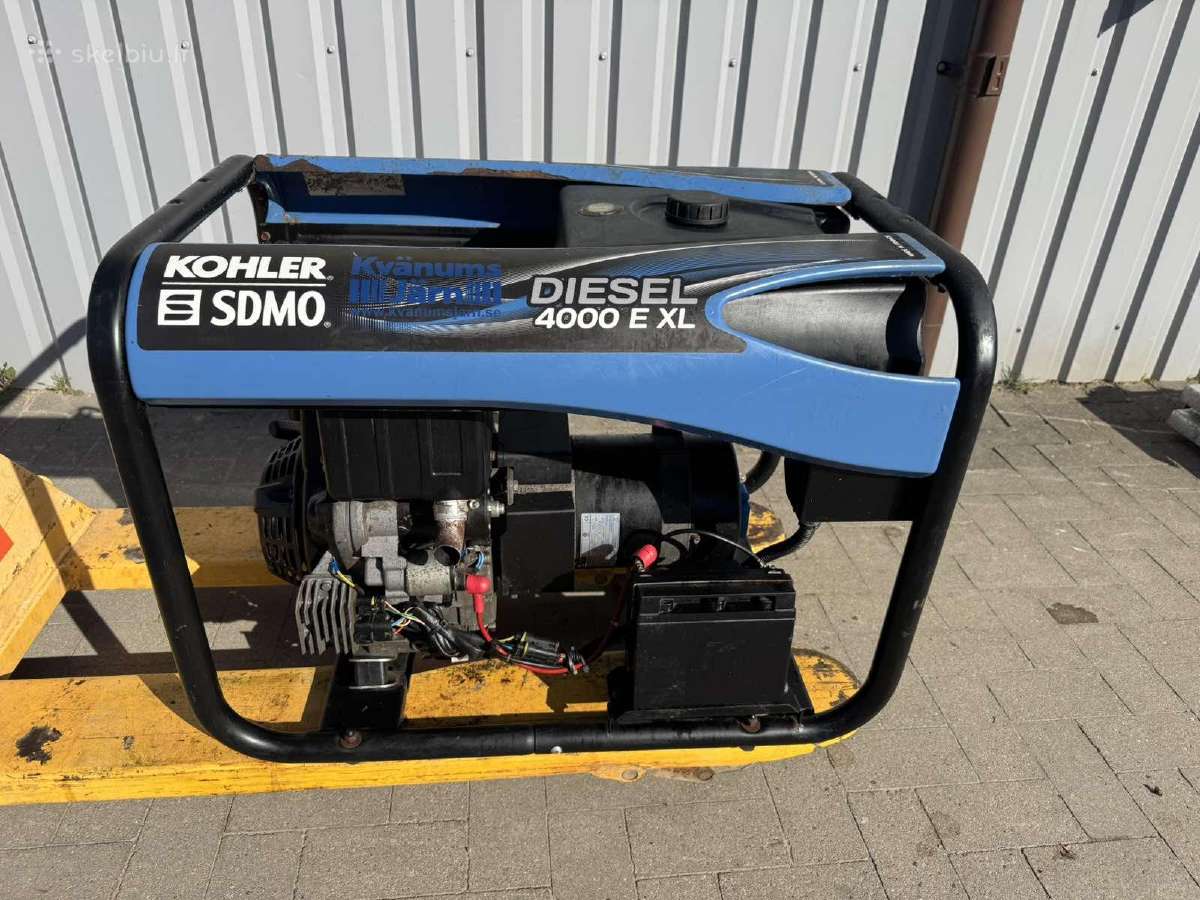 Elektros generatorius Kohler Diesel 4000 Exl - nuotraukos Nr. 2