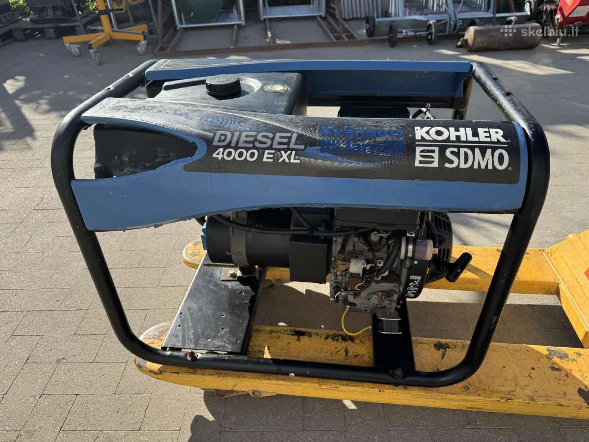 Elektros generatorius Kohler Diesel 4000 Exl - nuotraukos Nr. 6