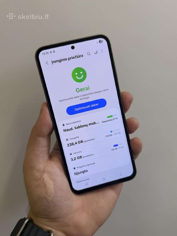 Samsung S23 Fe 256 GB - nuotraukos Nr. 5