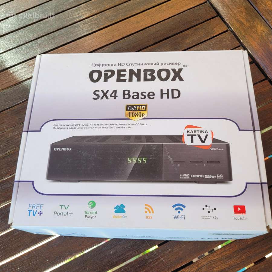 Palyd.imtuvas Openbox Sx4 Basehd su Moduliu Ci - nuotraukos Nr. 3
