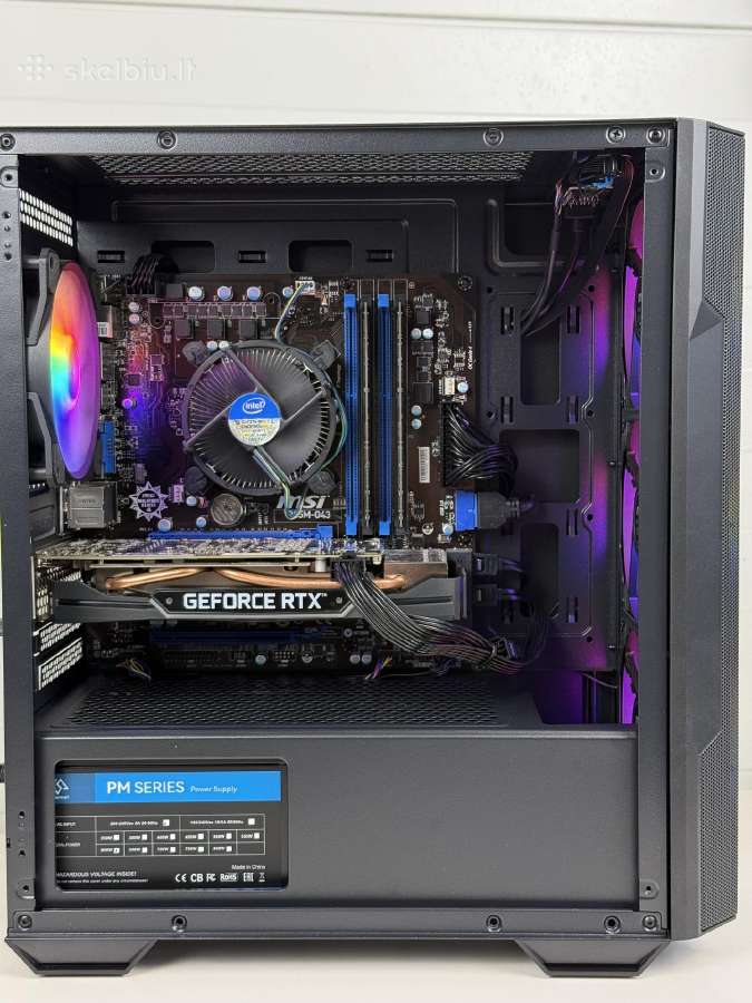 Stacionarus Kompiuteris Rtx 2060super I7 16gb RAM - nuotraukos Nr. 7